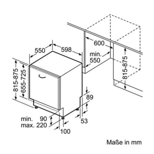 Hình ảnh lắp đặt Bosch SMV69U60EU