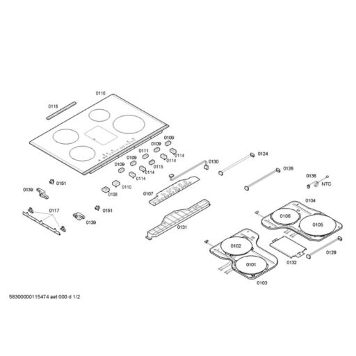 Hình ảnh 2D Bosch PIE875T01E