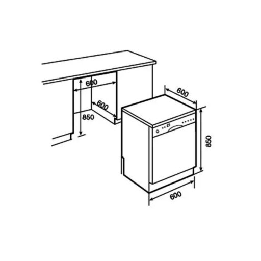 Hình ảnh 3d Bosch SMS50E28EU