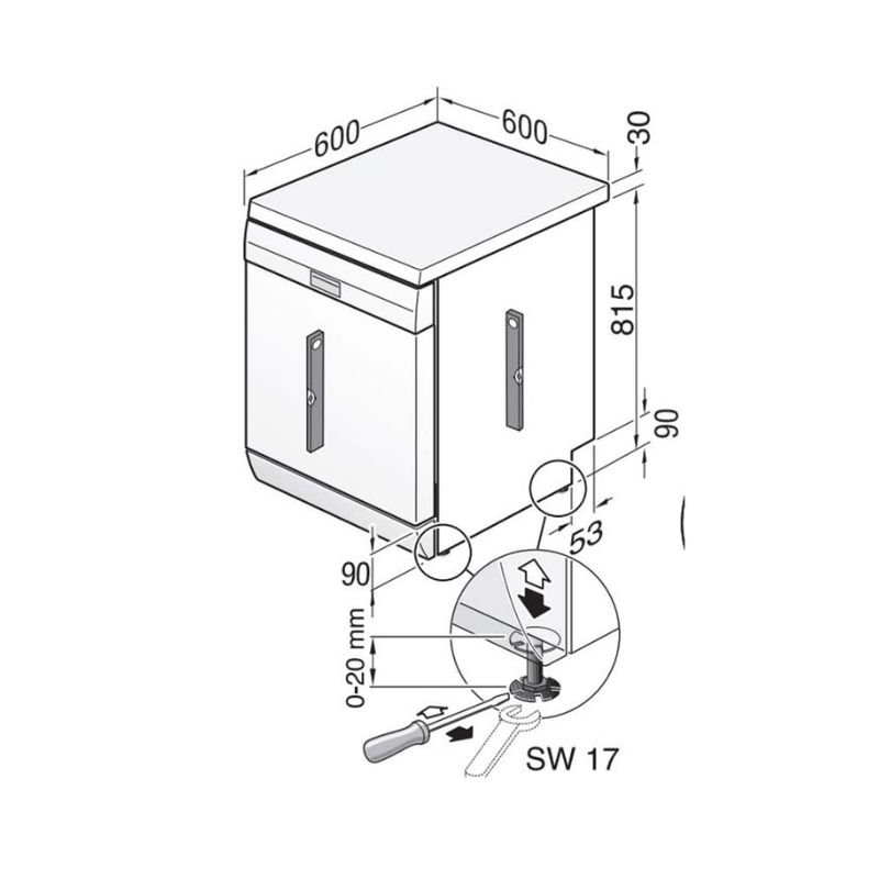 Hình ảnh 3d Bosch SMS50E88EU Hình ảnh 3d Bosch SMS50E88EU