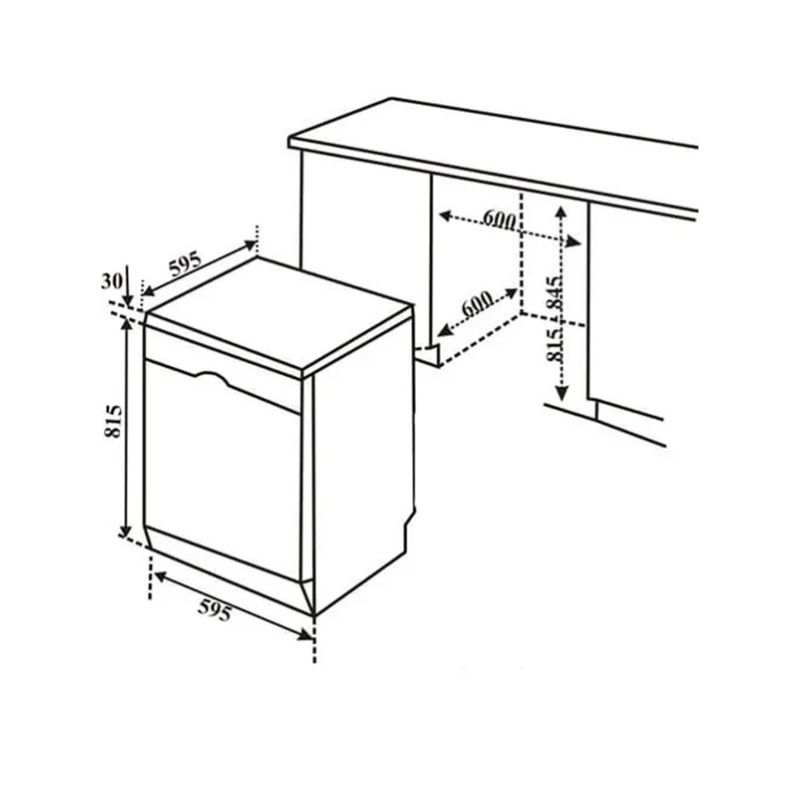 Hình ảnh 3d Bosch SMS58N02EU Hình ảnh 3d Bosch SMS58N02EU