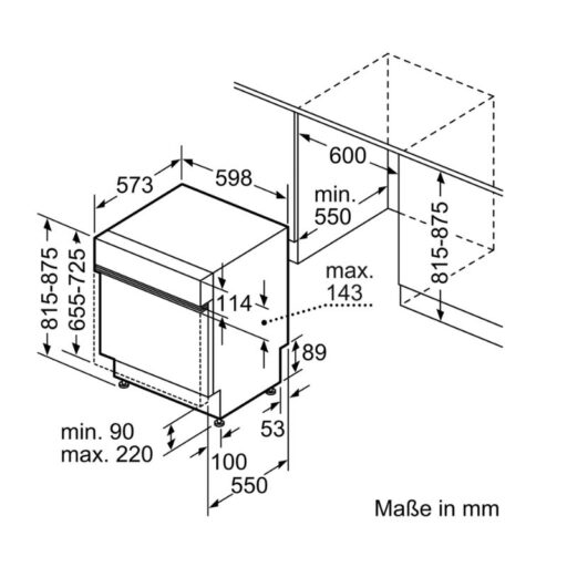 Hình ảnh 3d Bosch SMS69T28EU