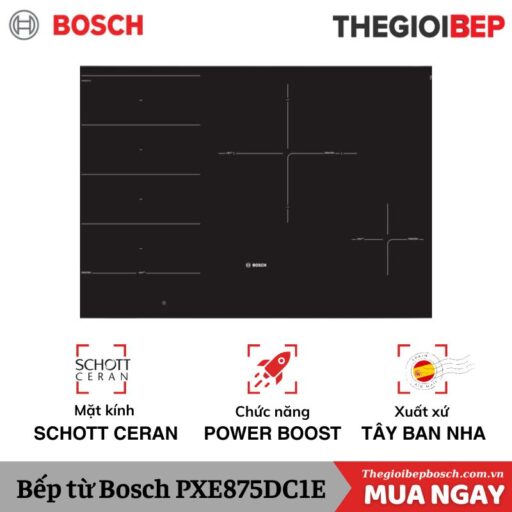 Bếp từ Bosch PXE875DC1E