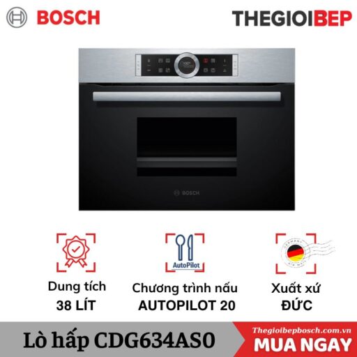 Lò hấp Bosch CDG634AS0