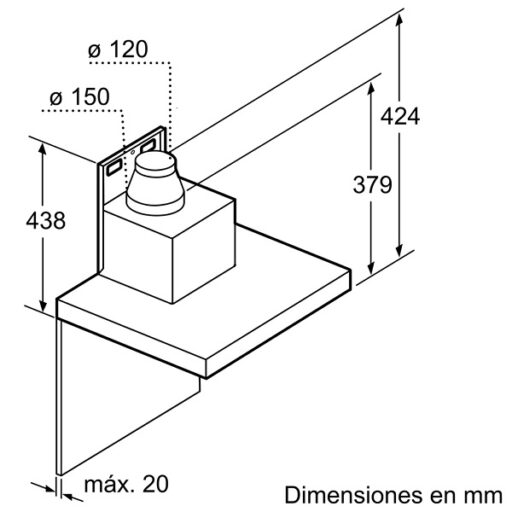 Máy hút mùi BOSCH DWB97CM50 Serie 6 6 may hut mui bosch dwb97cm50 serie 6 3