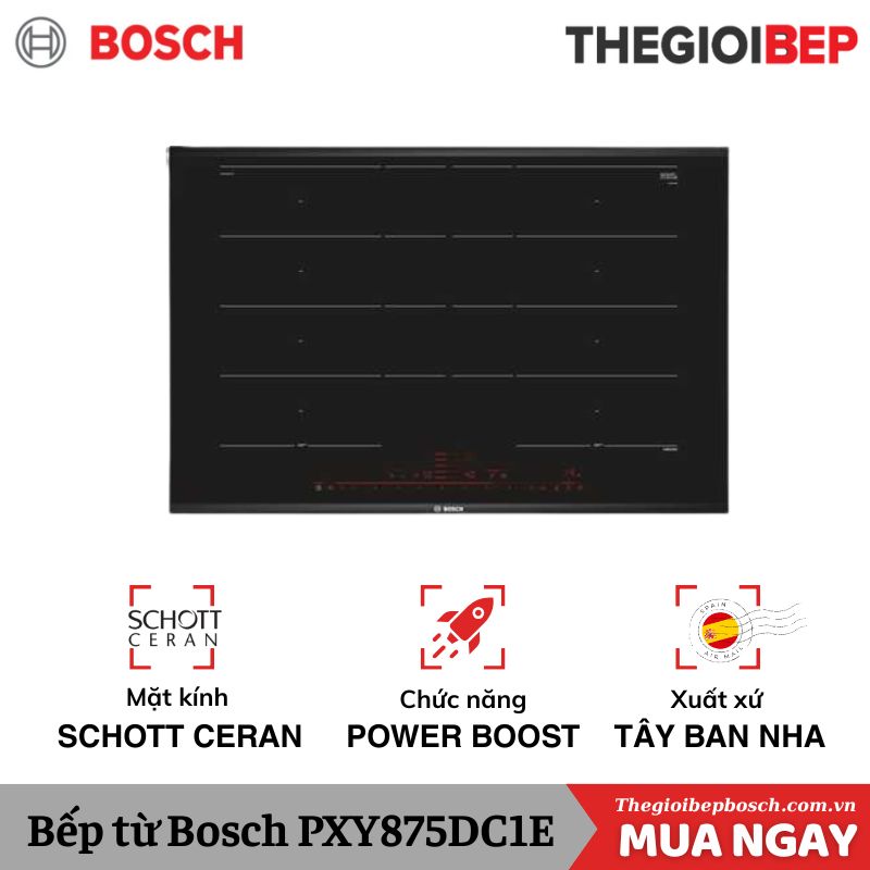 Bếp từ Bosch PXY875DC1E Bếp từ Bosch PXY875DC1E