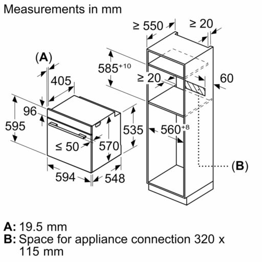 Lò nướng âm Bosch HBS534BB0B 5 lo nuong am bosch hbs534bb0b 2