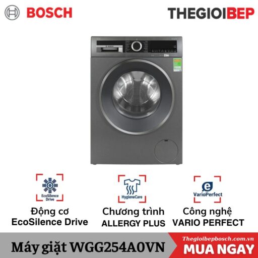 Máy giặt Bosch 10kg WGG254A0VN cửa trước