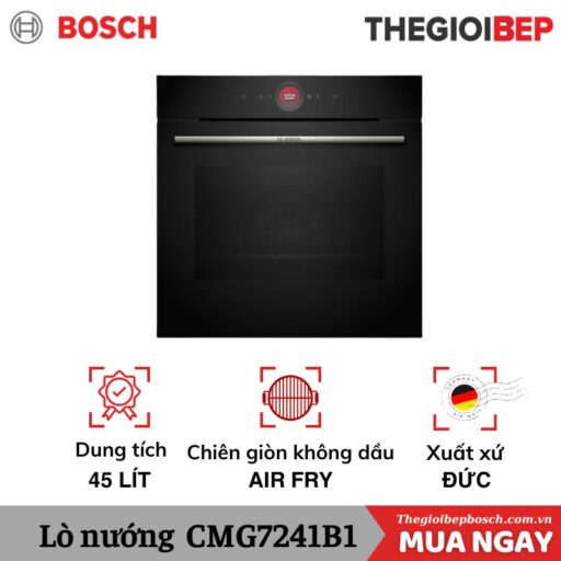 Lò nướng âm tủ Bosch CMG7241B1