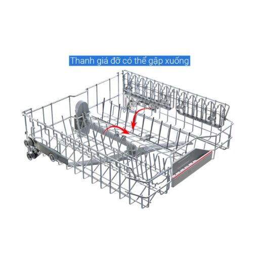 Máy rửa bát Bosch SMS4ECI14E serie 4, độc lập 9 khay may rua bat bosch sms4eci14e